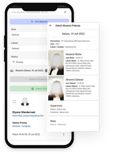 Gambar detail absensi