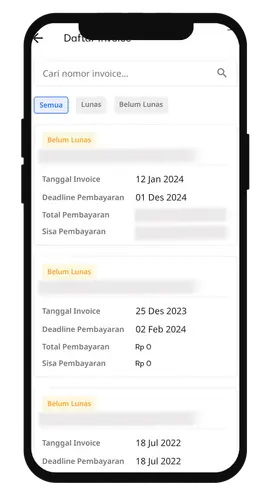 Gambar riwayat absensi